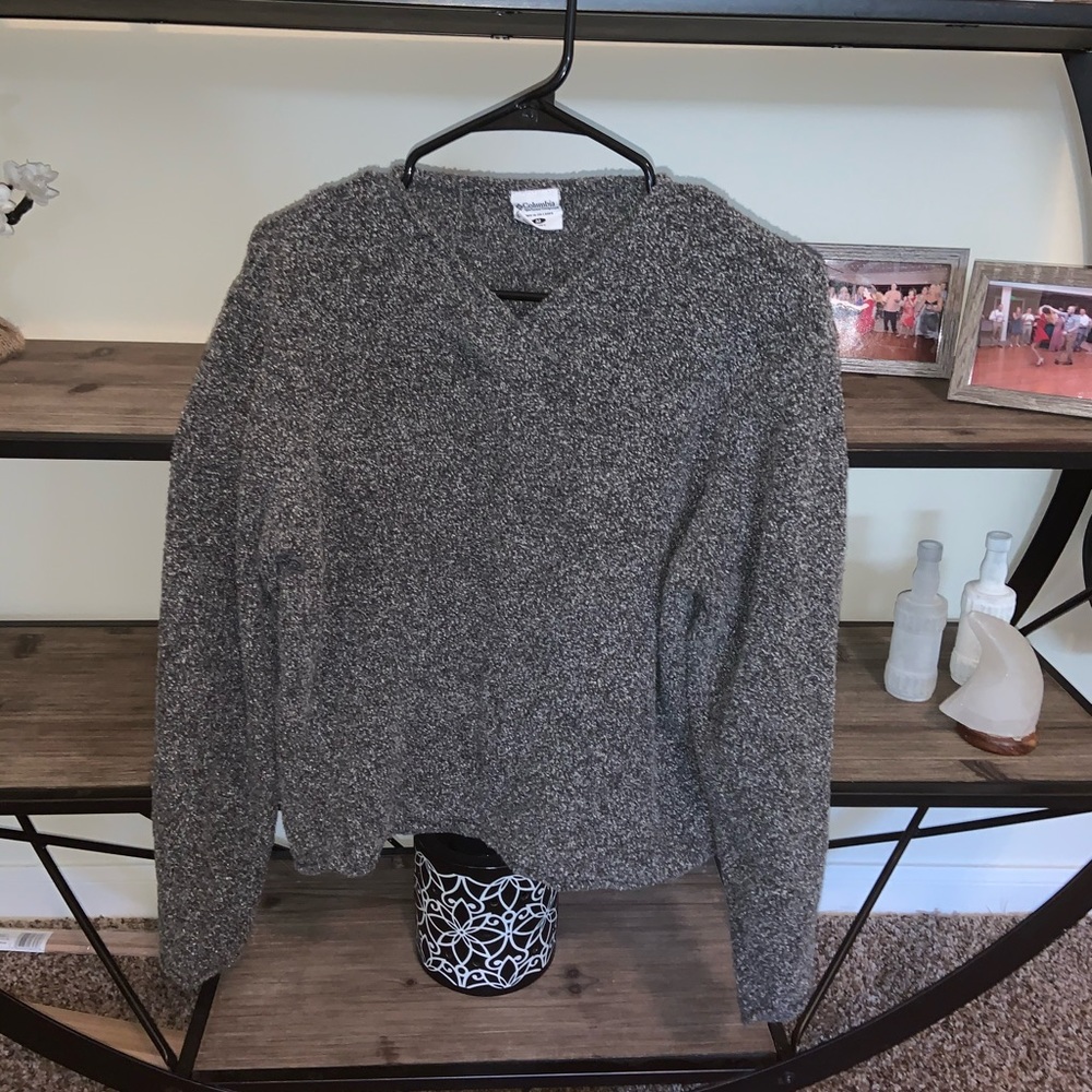 V Neck Columbia Sweater